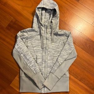 Zella grey full zip hoodie